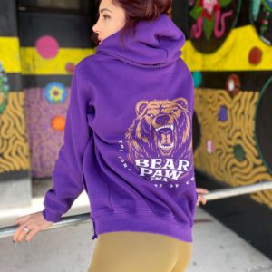Bear Paw Original My Favorite Purple Hoodie