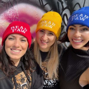 Alternative view of Yellow Bear Paw FMA Beanie - Original